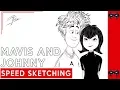 hotel transylvania mavis and johnny ink