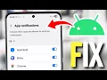 How to Fix Android Notifications Not Showing Works Instantly