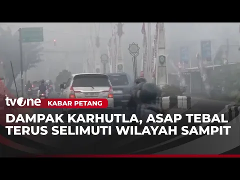 Wilayah Sampit Dipenuhi Asap Layaknya Film Silent Hill