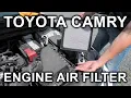 Toyota Camry 2018-2025 Engine Air Filter Replacement