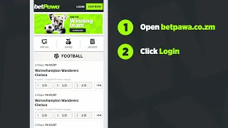 How To Login at betPawa