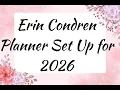 2026 ERIN CONDREN SETUP Starting Fresh in my LifePlanner