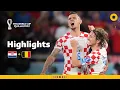 Lagu Modric and co. hang on | Croatia v Belgium | FIFA World Cup Qatar 2022