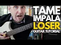 Loser by Tame Impala Guitar Tutorial - Guitar Lessons with Stuart