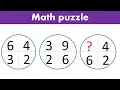 Brain Test Math Puzzle with answer I Maths puzzles with answers