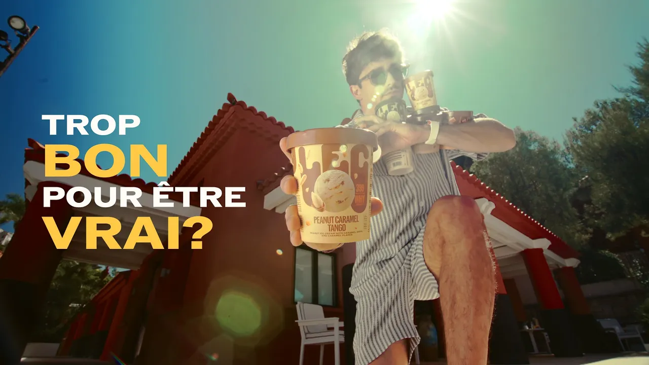 Lec — LEC Ice Cream — Glace Bonne et Légère (YouTube video ad)