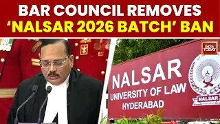 NALSAR VC Challenges Bar Council Inquiry In CJI Convocation Controversy India Today