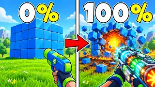 DÉTRUIS UN CUBE GÉANT COMPOSÉ DE 3 757 BLOCS DANS CE JEU INCRÉMENTAL DE DESTRUCTION DE CUBES