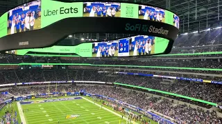 Section 306 row 14 SoFi stadium