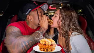 Investigating Chick-Fil-A’s NEW Chicken & Waffle Sandwich! | *GONE RIGHT* 😍