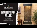 Inspiration Falls 69 H x 30 W - Indoor Wall Fountain