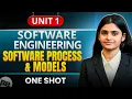Software Process and Models Unit 1 One Shot Software Engineering Full Lecture