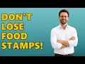 How Do I Renew My Food Stamps In Florida