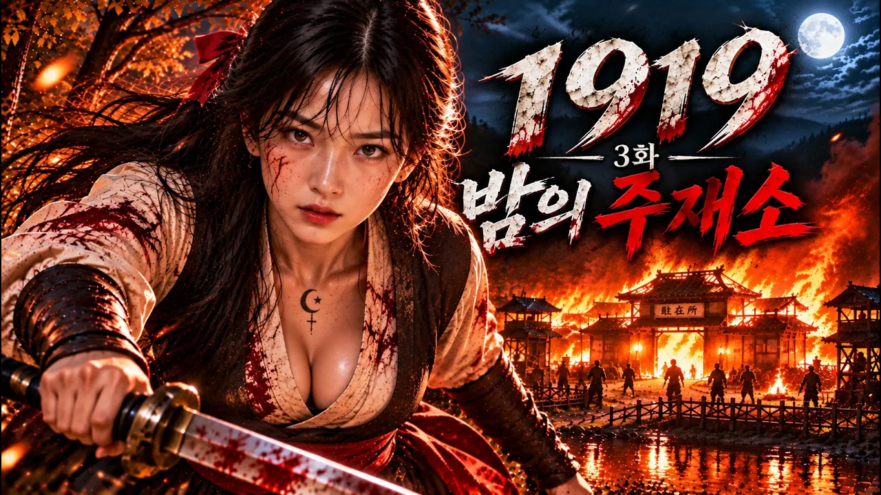 동생을 찾기 위해 일본군 주재소에 잠입한 루나 l 1919 밤의 주재소 l AI드라마
