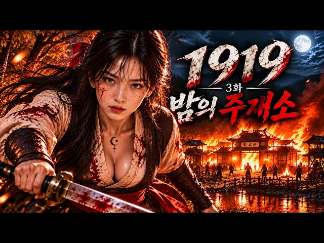 동생을 찾기 위해 일본군 주재소에 잠입한 루나 l 1919 밤의 주재소 l AI드라마