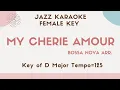 Lagu My cherie amour (Stevie Wonder) High quality Jazz Karaoke [Jazz Sing along with lyrics]