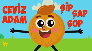 Ceviz Adam Şip Şap Şop - Eğlenceli Bebek Şarkısı