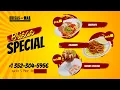 Brisas Special Dishes - Burritos Calamari Shrimp Cocktail