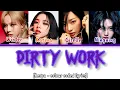 Download Lagu AESPA - DIRTY WORK [Colour coded lyrics] [AI]
