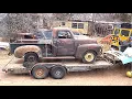 Getting Ready For An Auction Chopping Up Old Trucks Sending The 1950 Chevy To A New Home