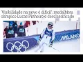Lagu 'Visibilidade na neve é difícil': medalhista Lucas Pinheiro é desclassificado da prova de slalom