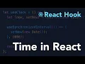 Reacting to time - useClock hook