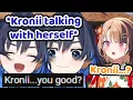 Download Lagu Gigi ACCIDENTALLY Witnessed Kronii Having Her Schizophrenic Fit by Herself