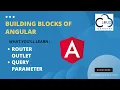 Router Outlet Parameter Query Parameter Routh Guard Building blocks of angular