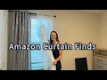 Amazon Finds a Moment Lace Sheer Curtains for Living Room