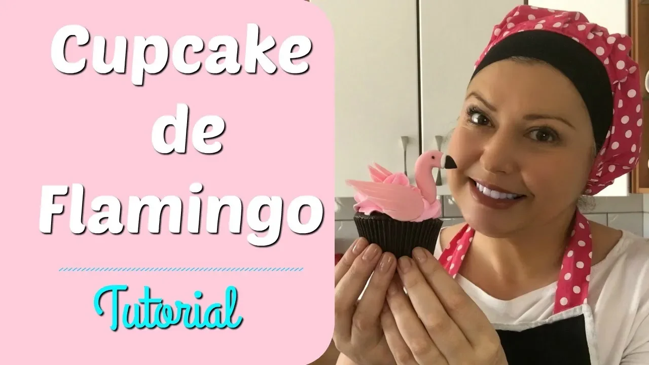 CUPCAKE DE FLAMINGO CONFEITARIA ONLINE OFICIAL