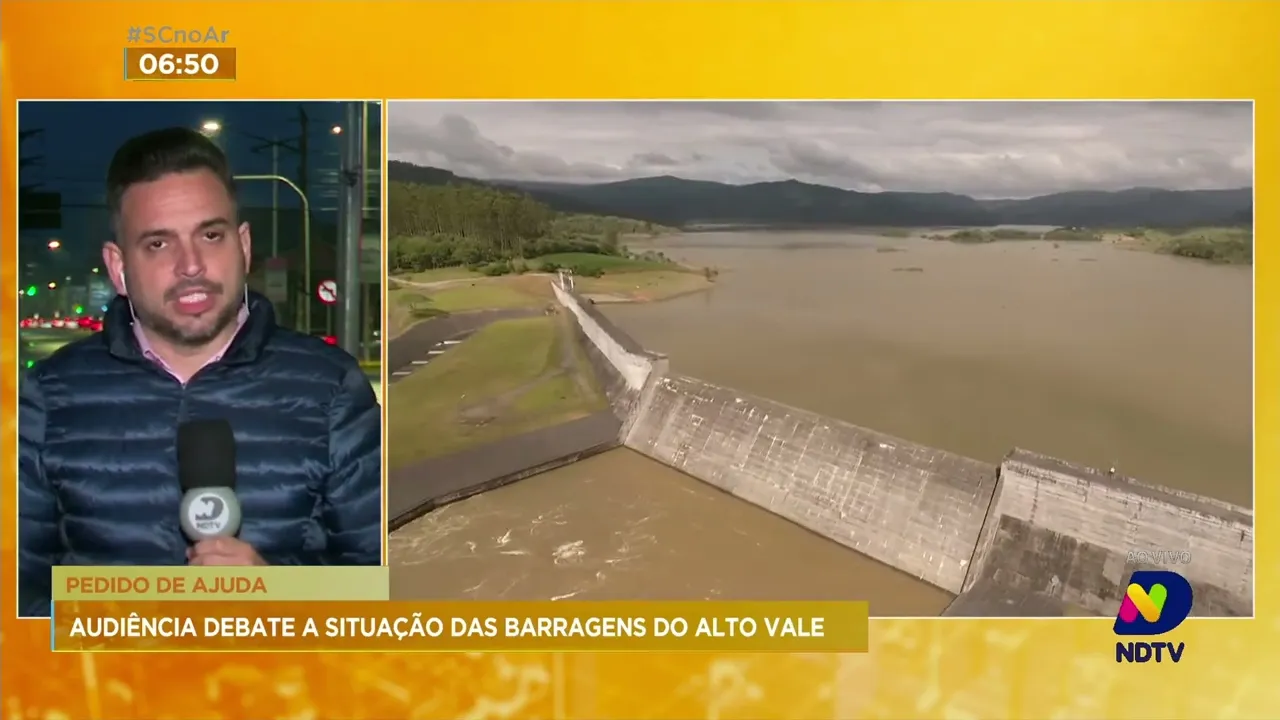 Audiência pública discute a situação das barragens na região do Alto Vale do Itajaí
