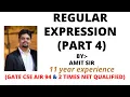 regular expression part 4