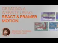 How to Create a Website Using React and Framer Motion