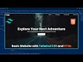 Install Tailwind CSS Build a Basic Website with HTML 2024