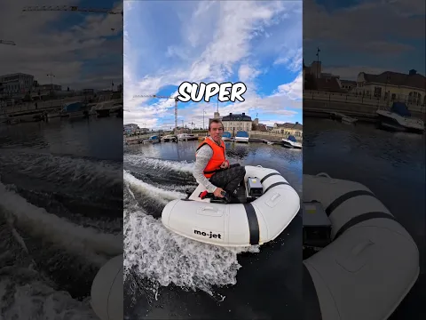 Super Funny Electric Mini Jet Boat - Mo-Jet