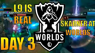 League of Legends - Worlds 2020 Day 3 highlights. L9 AT WORLDS. LoL Funny & epic moments #4