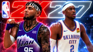 NBA 2K27 MyCAREER - RISING STARS GAME - SGA CAN'T FLOP HIS WAY OUT OF THIS!!!