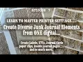 Master Printing Settings Print Multiple Sizes and Views Printer Setting Play