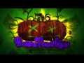 After Effects Template - Bats Pumpkins Halloween Pumpkin Logo Stinger