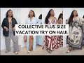 Plus Size Vacation Try-On Haul 2025 H M Eloquii MORE