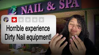 Going to THE WORST RATED NAIL SALON