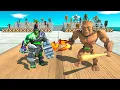 Download Lagu Brainrot Team vs Superheroes - Animal Revolt Battle Simulator