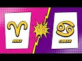 Aries and Cancer Compatibility When Opposites Attract