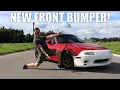 Miata Racing Beat Front Bumper Install