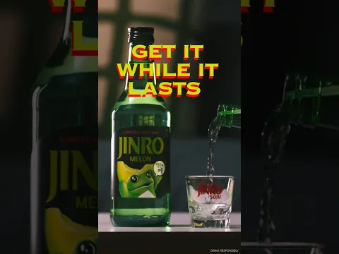 Limited drop. Unlimited vibes✨ #JINRO #soju #newflavor #limitededition