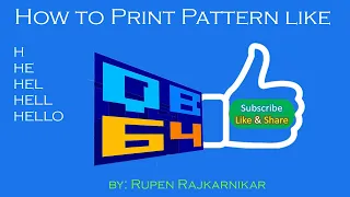 How To Print Pattern in QBasic Get Tips Here Episode 2