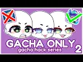 How to make aesthetic custom eyes in Gacha II NO EDITING PROGRAM