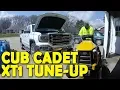 CUB CADET XT1 OIL CHANGE AIR FILTER SPARK PLUG EASY TUNE-UP