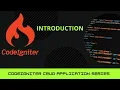 simple CodeIgniter crud app in hindi create read update delete 2021