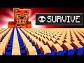 Download Lagu 1,000,000 Villagers Survive Five Nights at Freddy's 2